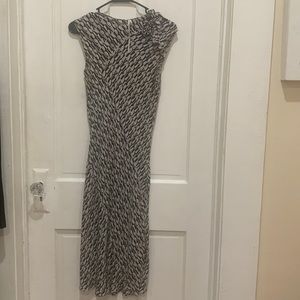 Black and white sheer dress slip suggested